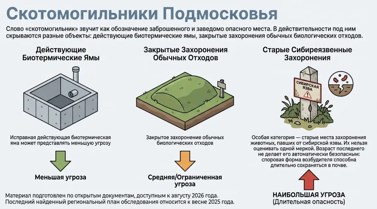 Скотомогильники Московской области