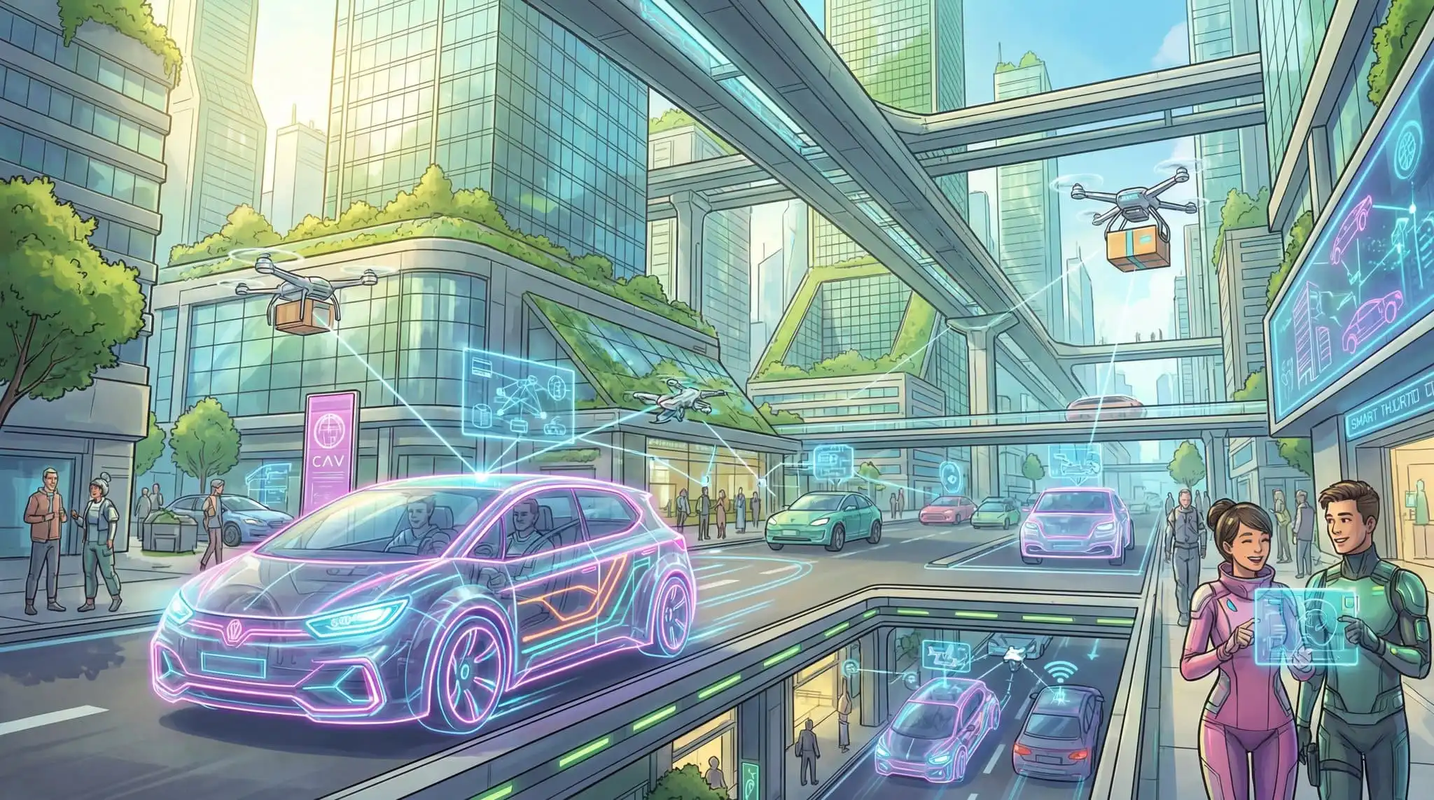 Connected and Automated Vehicles