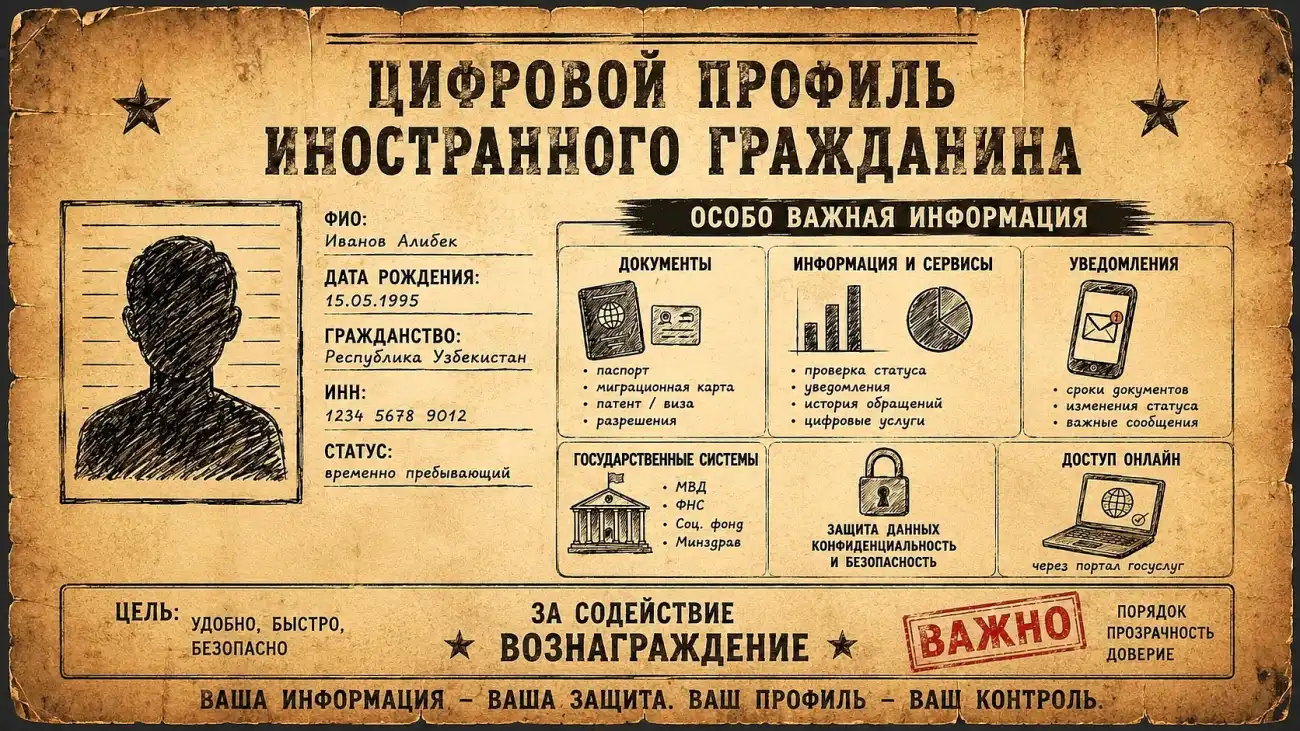 Цифровой профиль иностранного гражданина