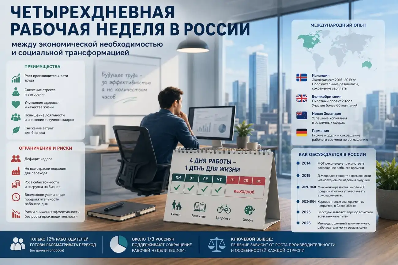 Четырехдневная рабочая неделя