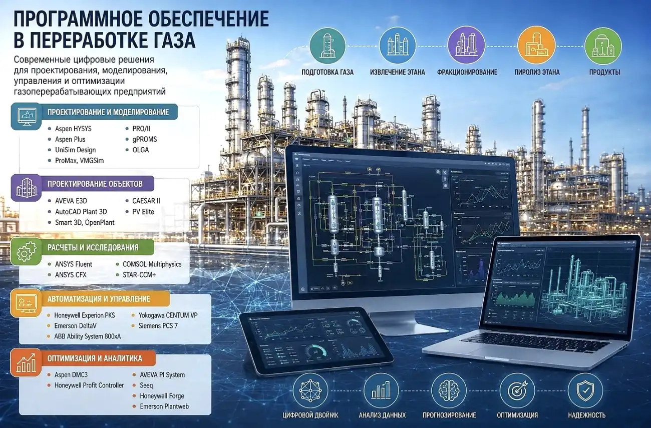 Софт для переработки газа