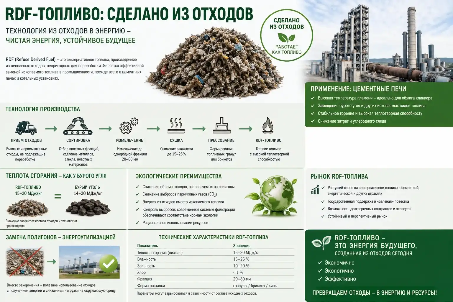 RDF-топливо Московской области
