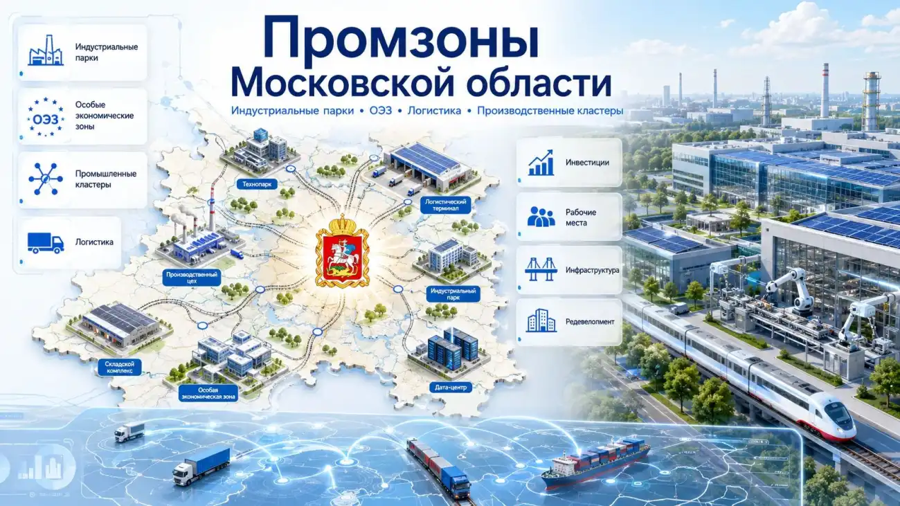 Промзоны Московской области