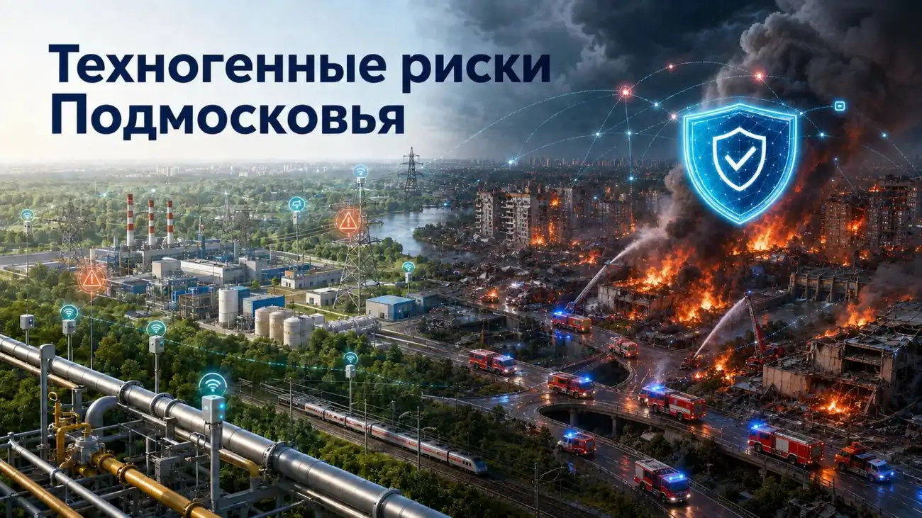Техногенные риски Подмосковья