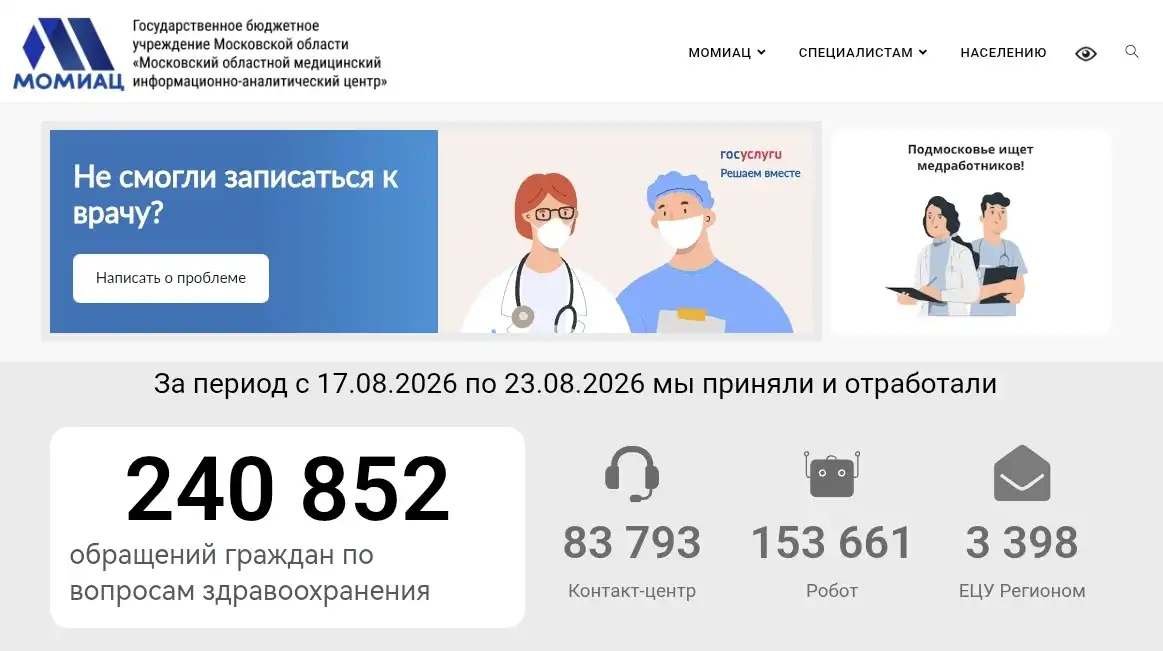 МОМИАЦ Московской области