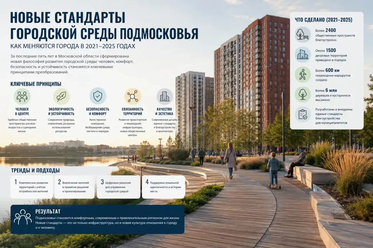 Стандарты городской среды Московской области