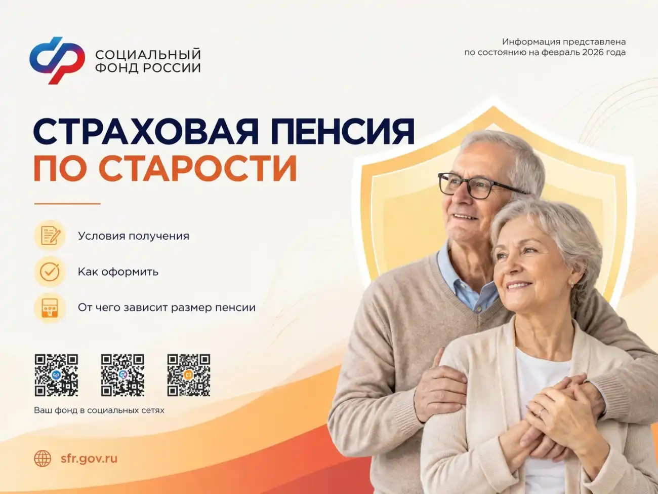 Страховая пенсия по старости 2026