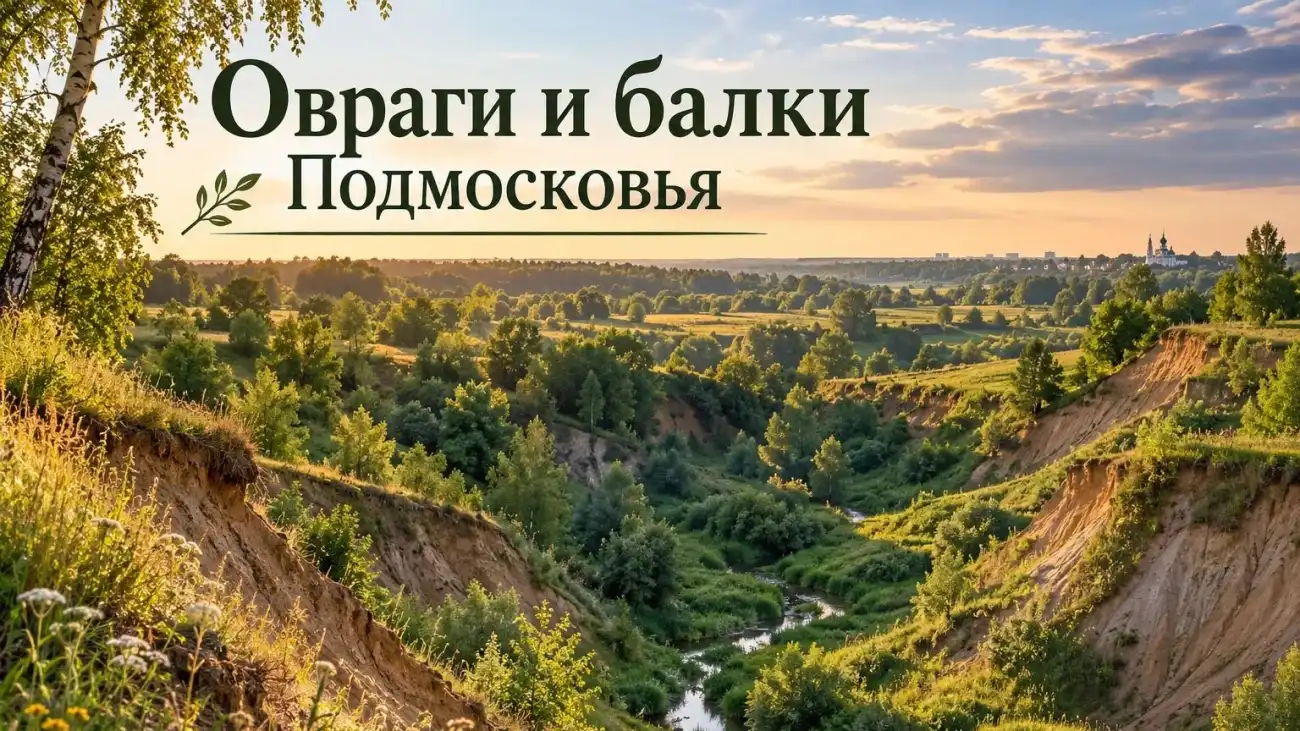 Овраги Московской области