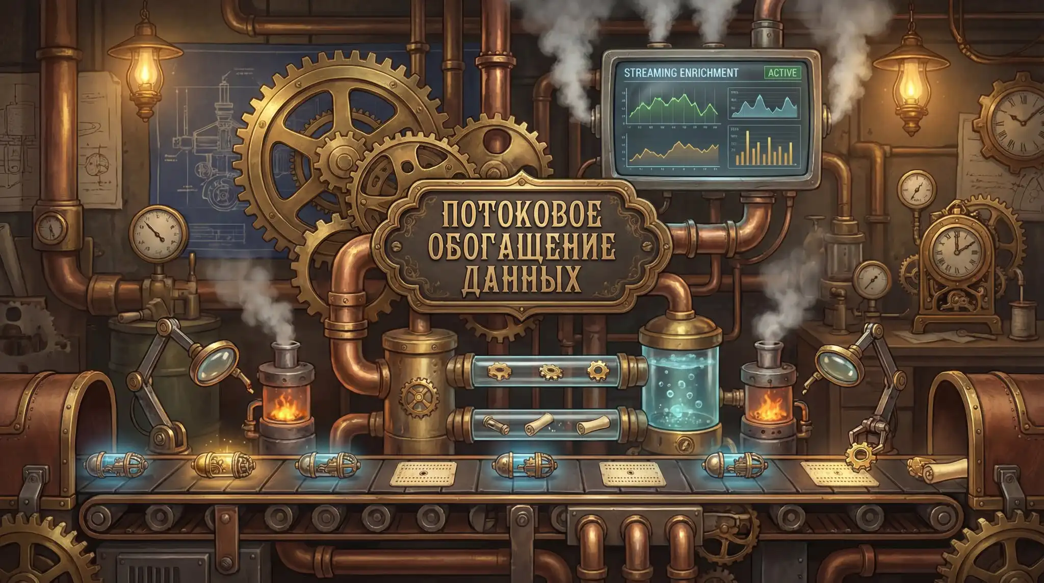 Потоковое обогащение данных