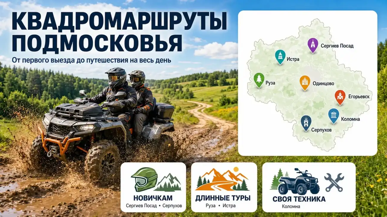Квадротуризм в Московской области