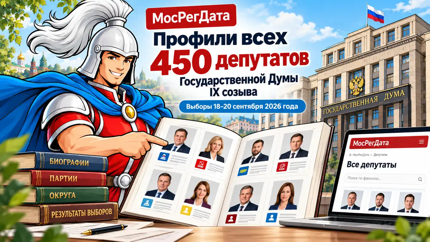 Профили депутатов Государственной Думы