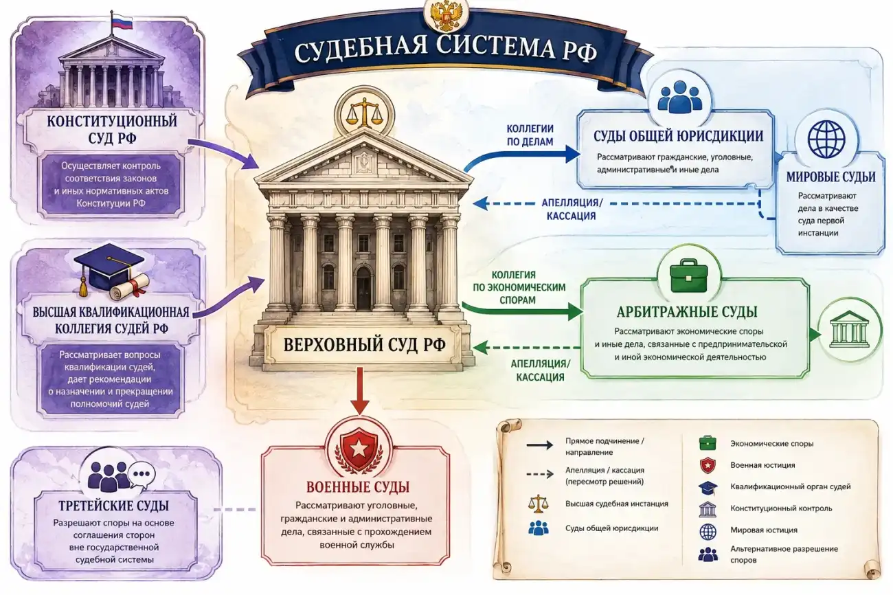 Система судов Российской Федерации