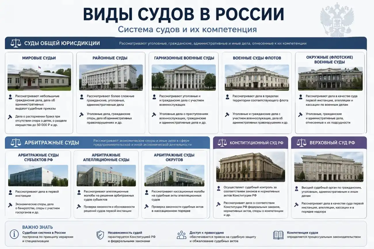 Система судов Российской Федерации