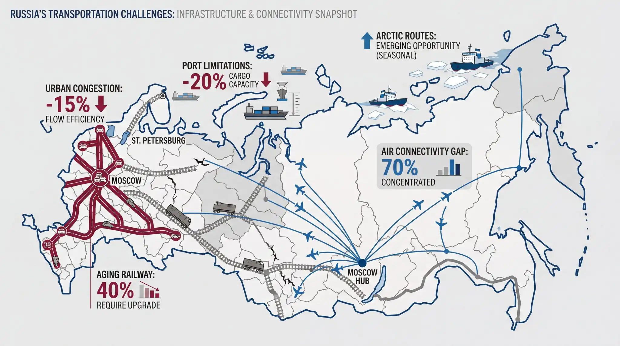 Проблемы транспортного комплекса России