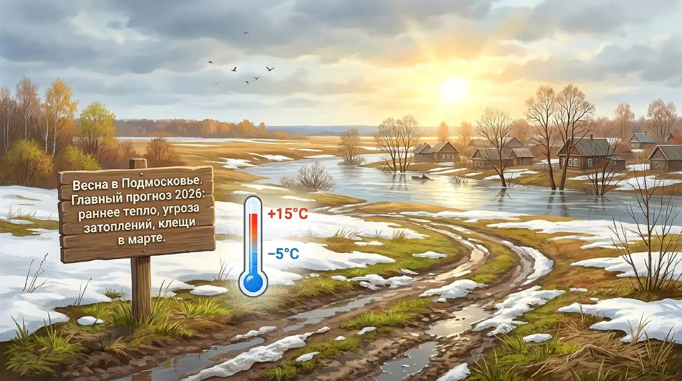 Весна в Московской области