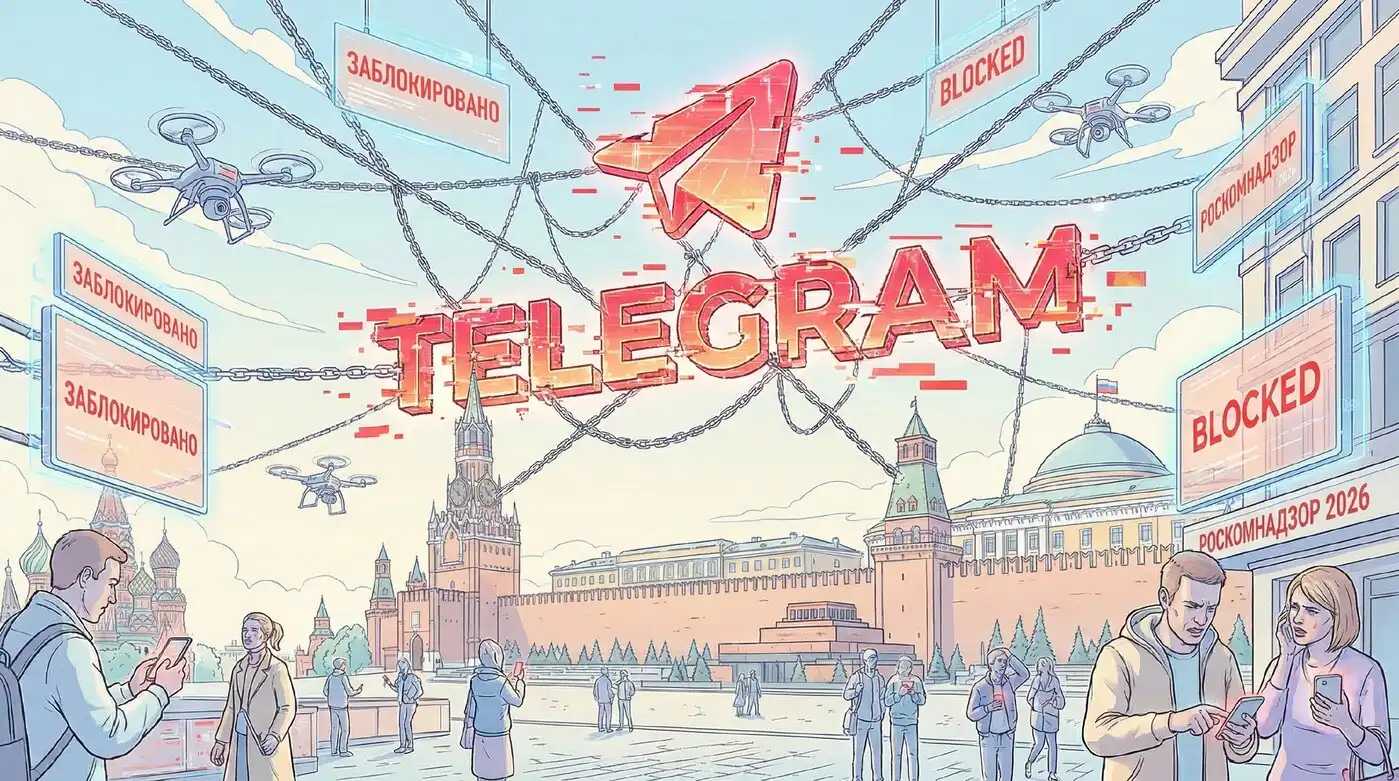 Анализ Блокировка Telegram в России 2026