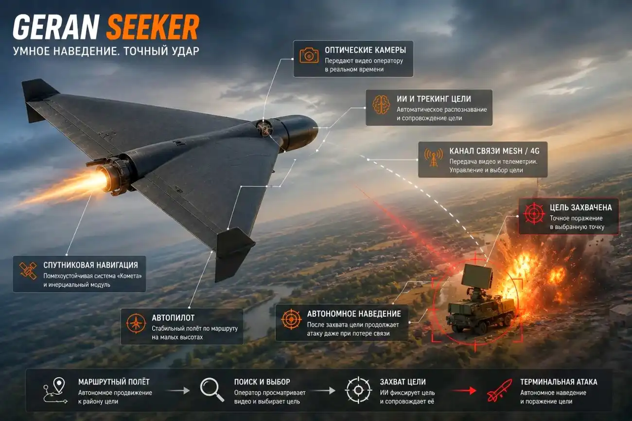 БПЛА Герань Seeker