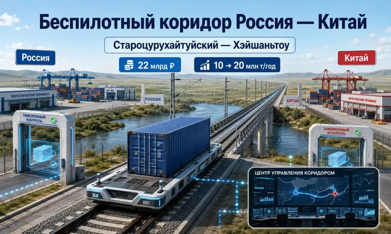 Беспилотная трансграничная грузовая система
