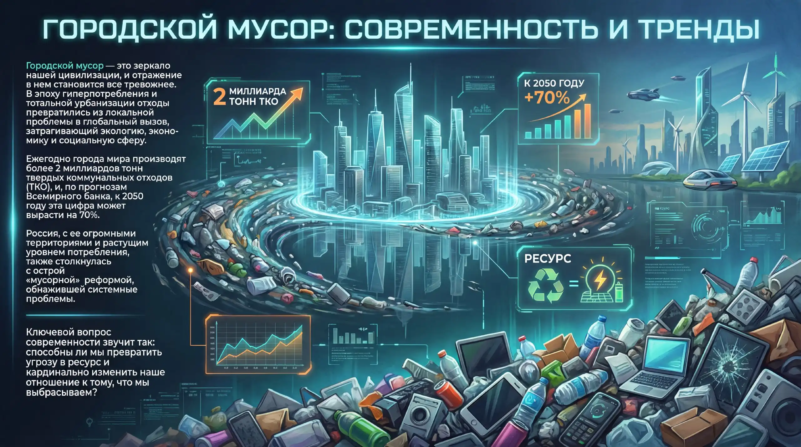 Городской мусор: Современность и тренды