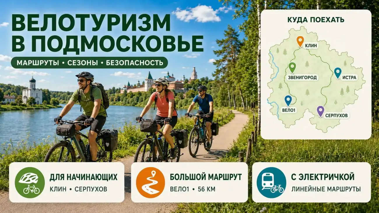 Велотуризм Московской области