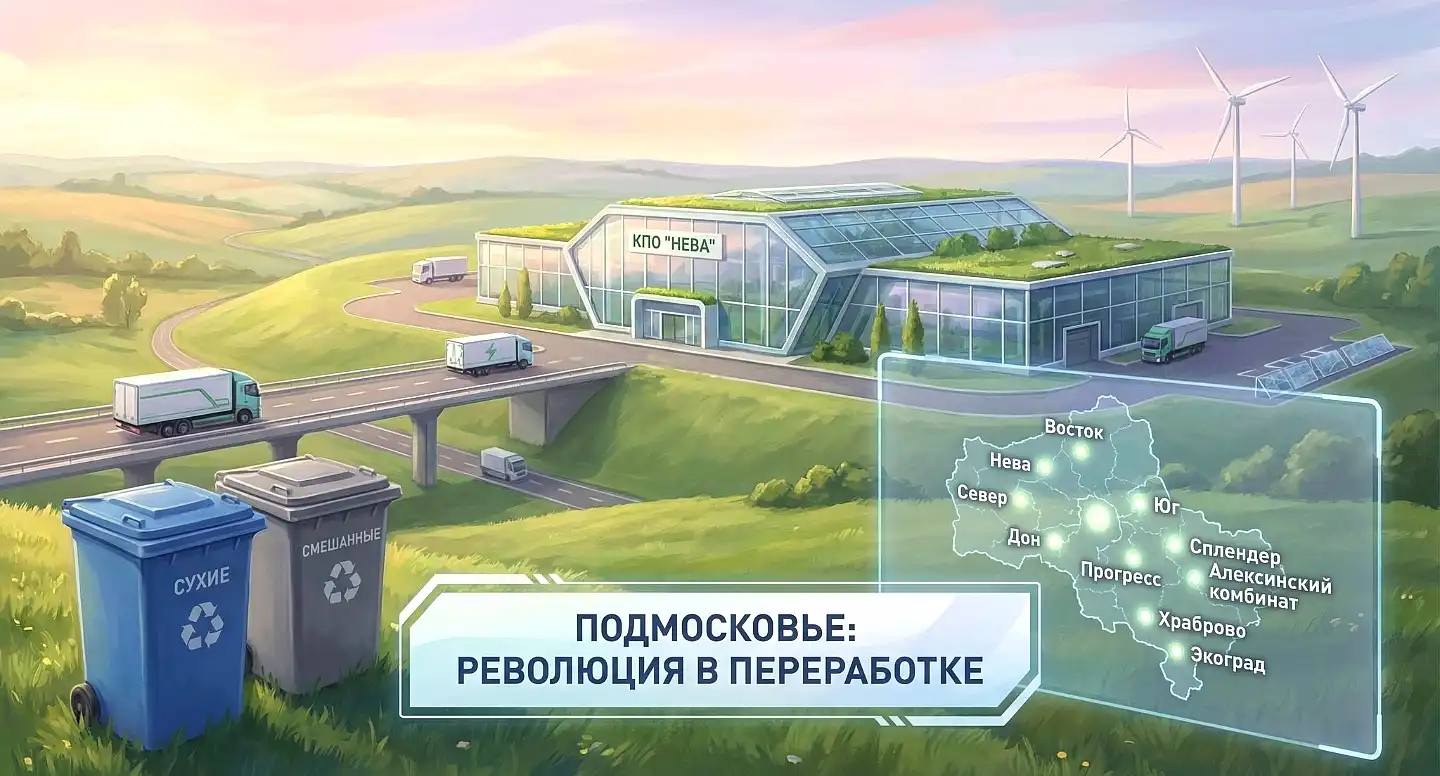 Переработка отходов в Подмосковье