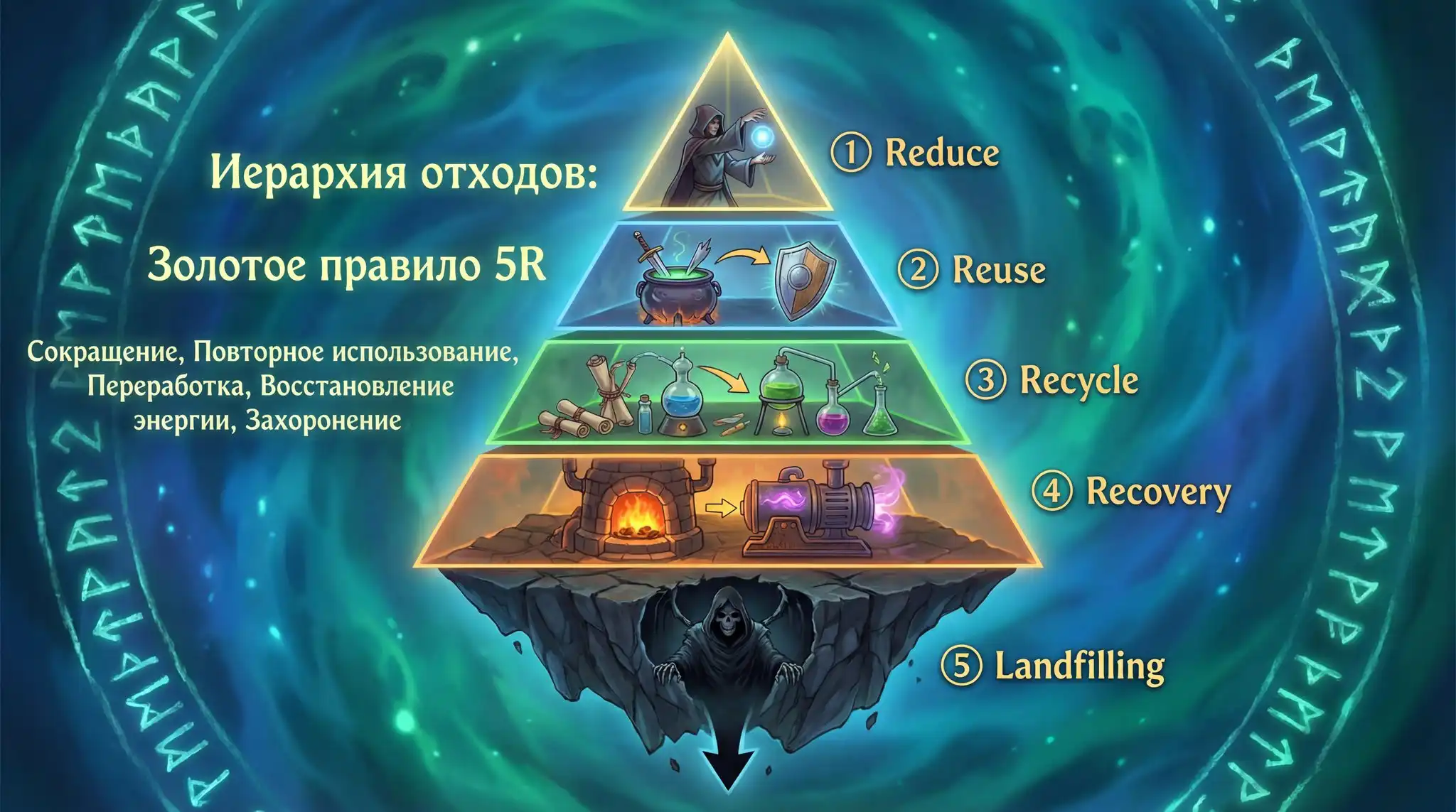 Виды переработки городских ТБО