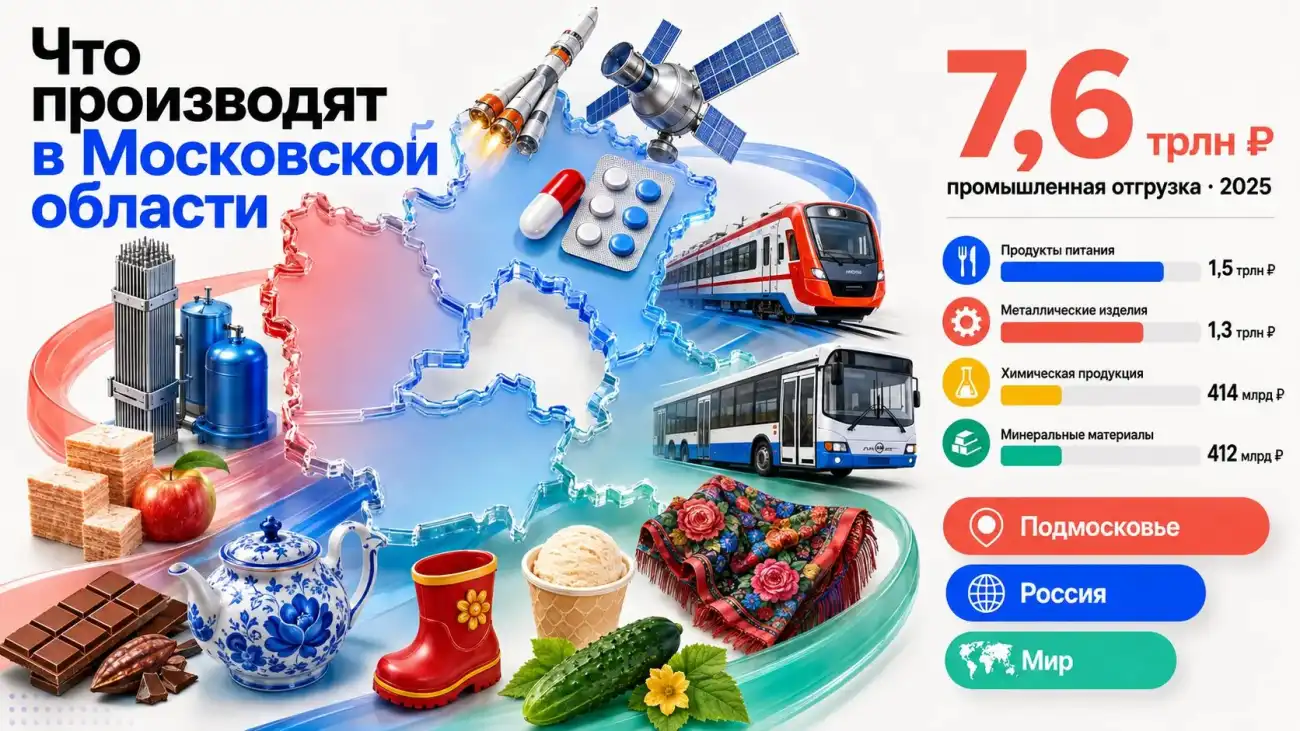 Что производят в Московской области